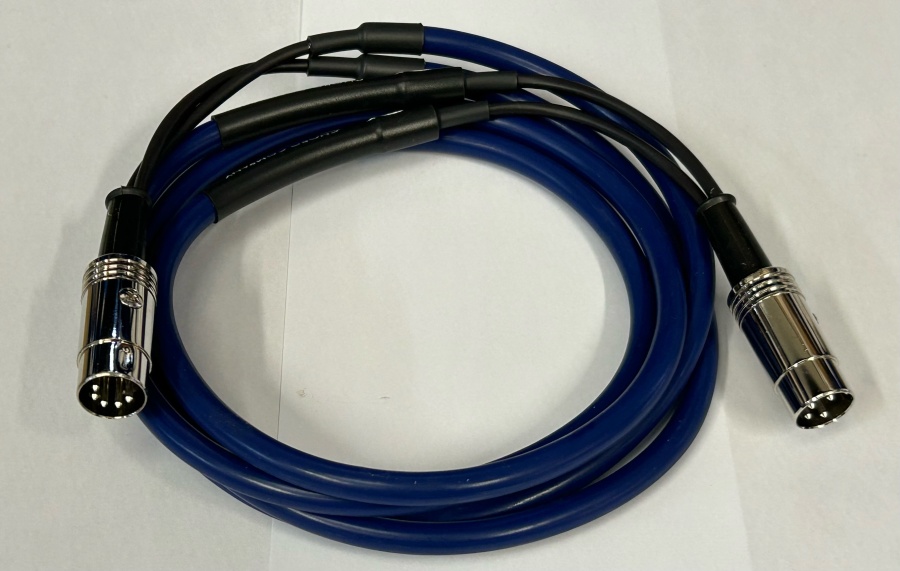 Chord Clearway 4 Pin DIN to 5 Pin DIN Interconnect 1.0m NEW OLD STOCK